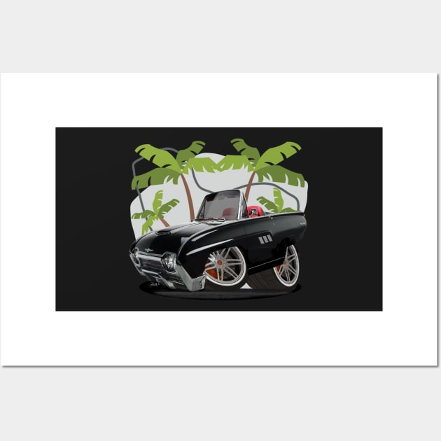 T-Bird Hot Rod Wall Art by Wilcox PhotoArt